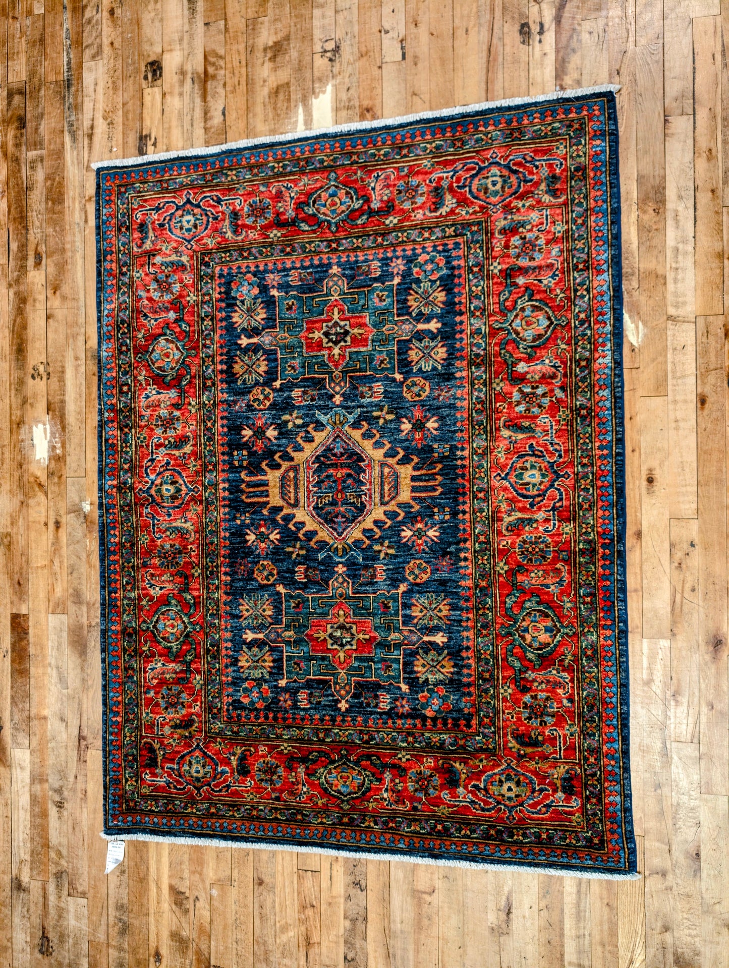 Pakistani Serapi hand-knotted 4x6 Rug